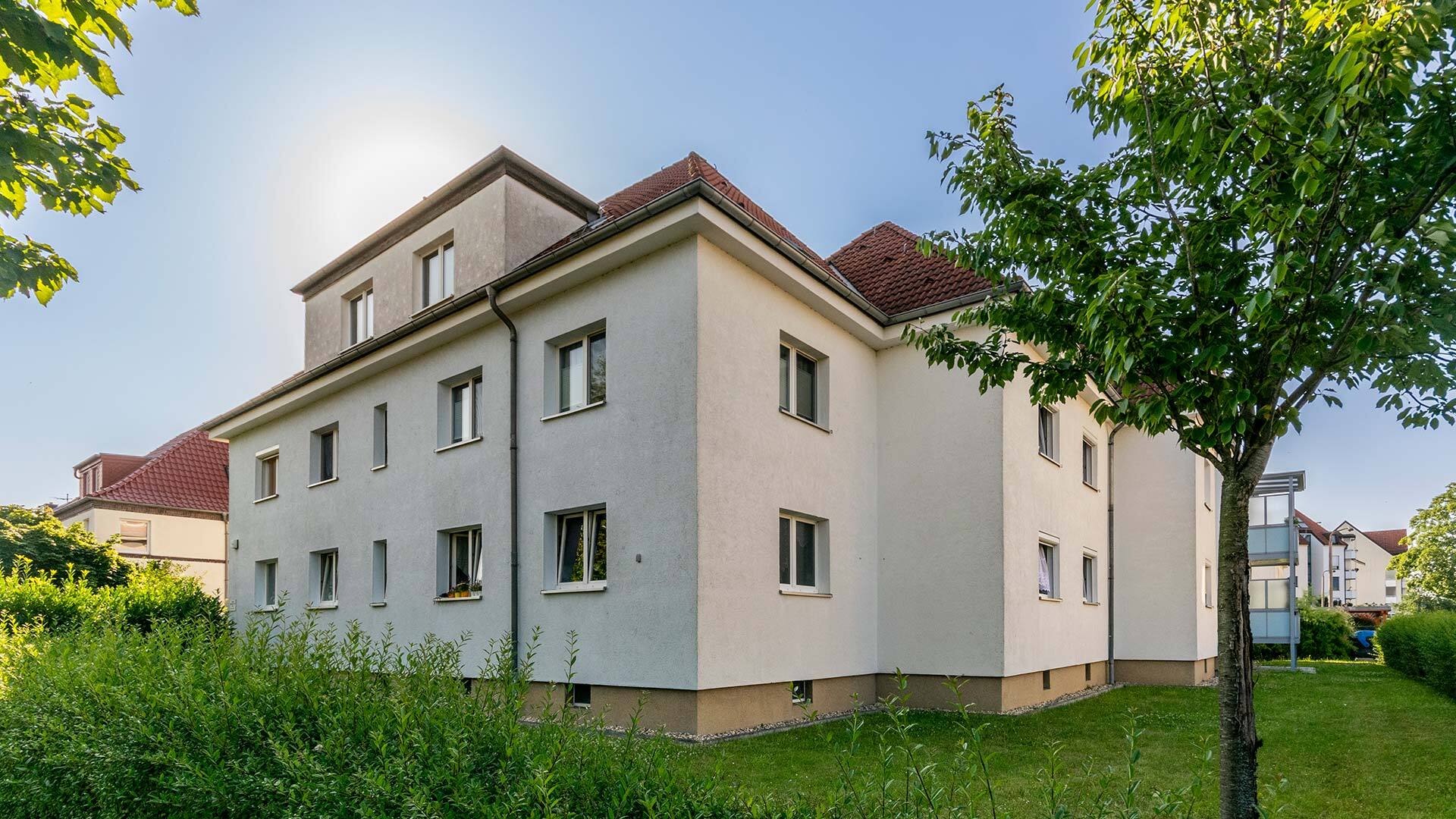 Wohnung zur Miete 415 € 2 Zimmer 55,4 m²<br/>Wohnfläche 1.<br/>Geschoss Leipziger Straße 74a Markranstädt Markranstädt 04420