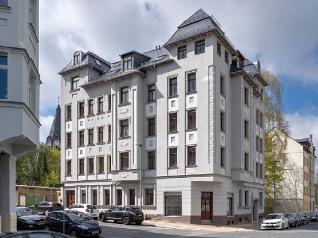Wohnung zur Miete 428 € 2 Zimmer 49,7 m² 2. Geschoss Fichtestraße 8 Lutherviertel Chemnitz 09126