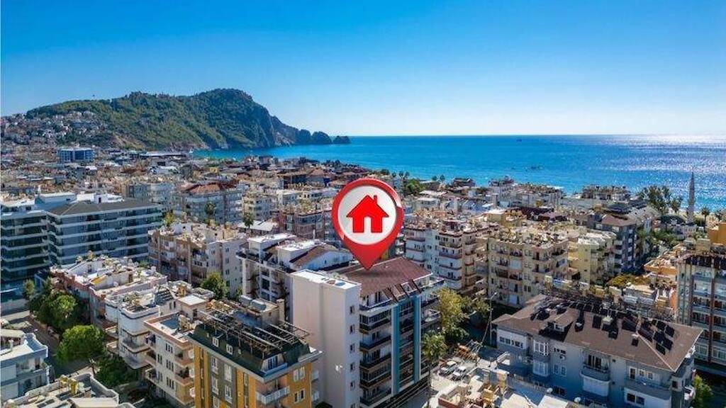 Studio zum Kauf 98.000 € 2 Zimmer 55 m² 2. Geschoss frei ab sofort Zentrum Kleopatra Alanya 07400