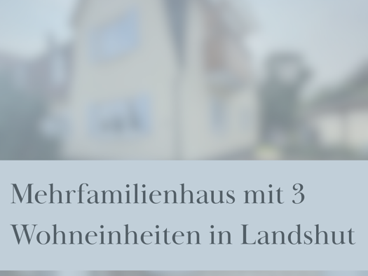 Mehrfamilienhaus zum Kauf provisionsfrei 619.000 € 7 Zimmer 202 m² 430 m² Grundstück Industriegebiet Landshut 84030