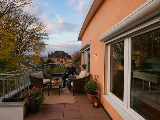 Penthouse zur Miete 2.950 € 4 Zimmer 135 m² 4. Geschoss frei ab 02.11.2026 Querfeldstraße 4 Wiesbaden Nordost 65195