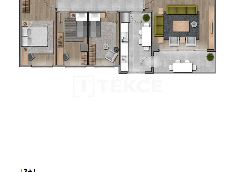 Studio zum Kauf 431.000 € 5 Zimmer 192 m² EG Istanbul 34488