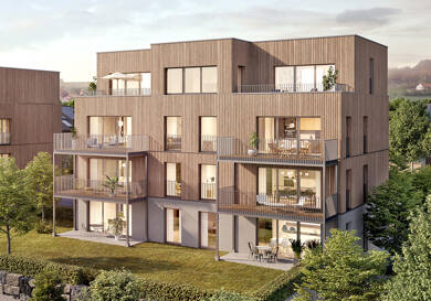 Wohnung zum Kauf - Neubau 481.200 € 3 Zimmer 82 m² 1. Geschoss Peißenberg Peißenberg 82380
