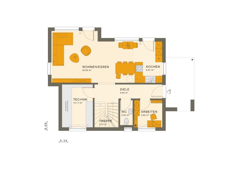 Einfamilienhaus zum Kauf 422.591 € 6 Zimmer 125 m²<br/>Wohnfläche 385 m²<br/>Grundstück Schwarzenholz Saarwellingen 66793