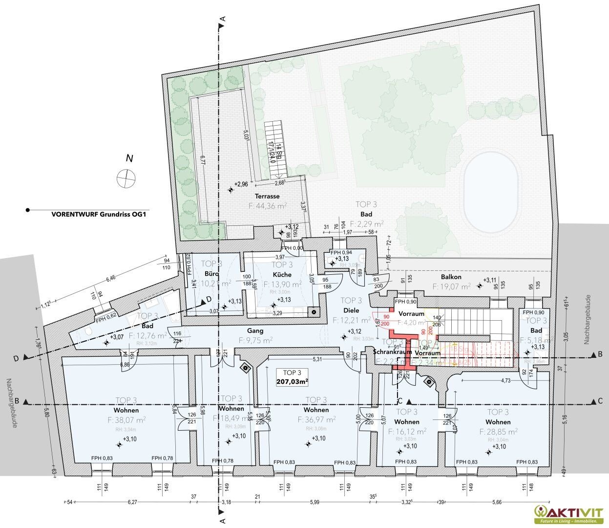 Wohnung zum Kauf 369.000 € 6 Zimmer 207 m²<br/>Wohnfläche Bad Radkersburg 8490