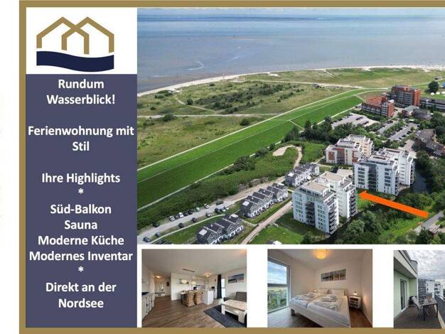 Wohnung zum Kauf 339.000 € 3 Zimmer 78 m² Mellumweg 1 Schillig Wangerland 26434