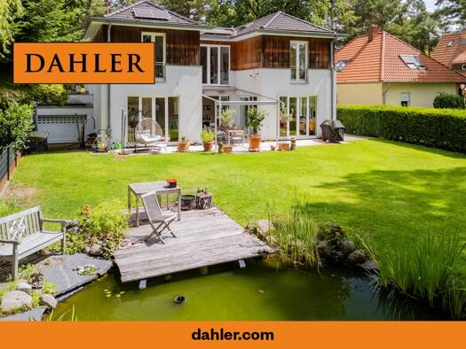 Villa zum Kauf 3.080.000 € 9 Zimmer 343 m² 1.103 m² Grundstück Kleinmachnow 14532