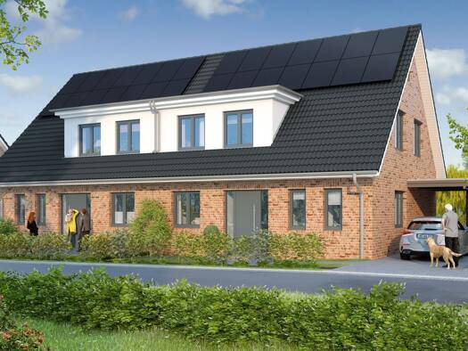 Doppelhaushälfte zum Kauf - Erstbezug provisionsfrei 479.000 € 4 Zimmer 124 m² 313 m² Grundstück Etelsen Langwedel 27299