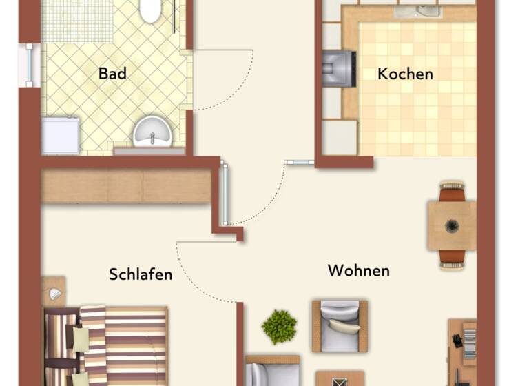 Wohnung zum Kauf 165.000 € 2 Zimmer 63,4 m²<br/>Wohnfläche Fürstenstein Fürstenstein 94538