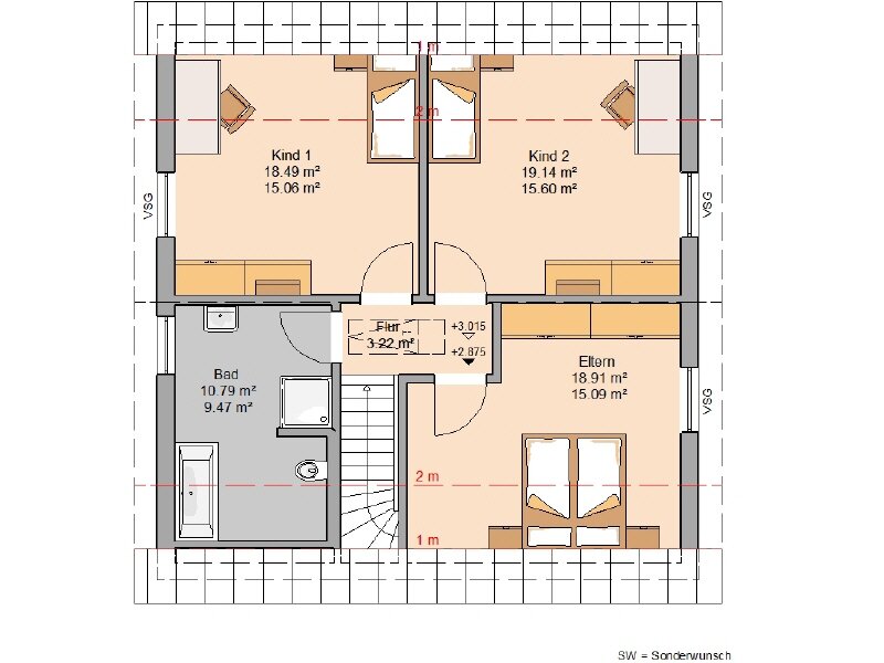 Einfamilienhaus zum Kauf provisionsfrei 408.411 € 5 Zimmer 131 m²<br/>Wohnfläche 525 m²<br/>Grundstück Würgendorf Burbach 57299