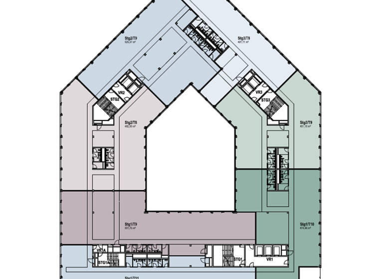 Bürofläche zur Miete 25,10 € 506,2 m² Bürofläche Wien 1020