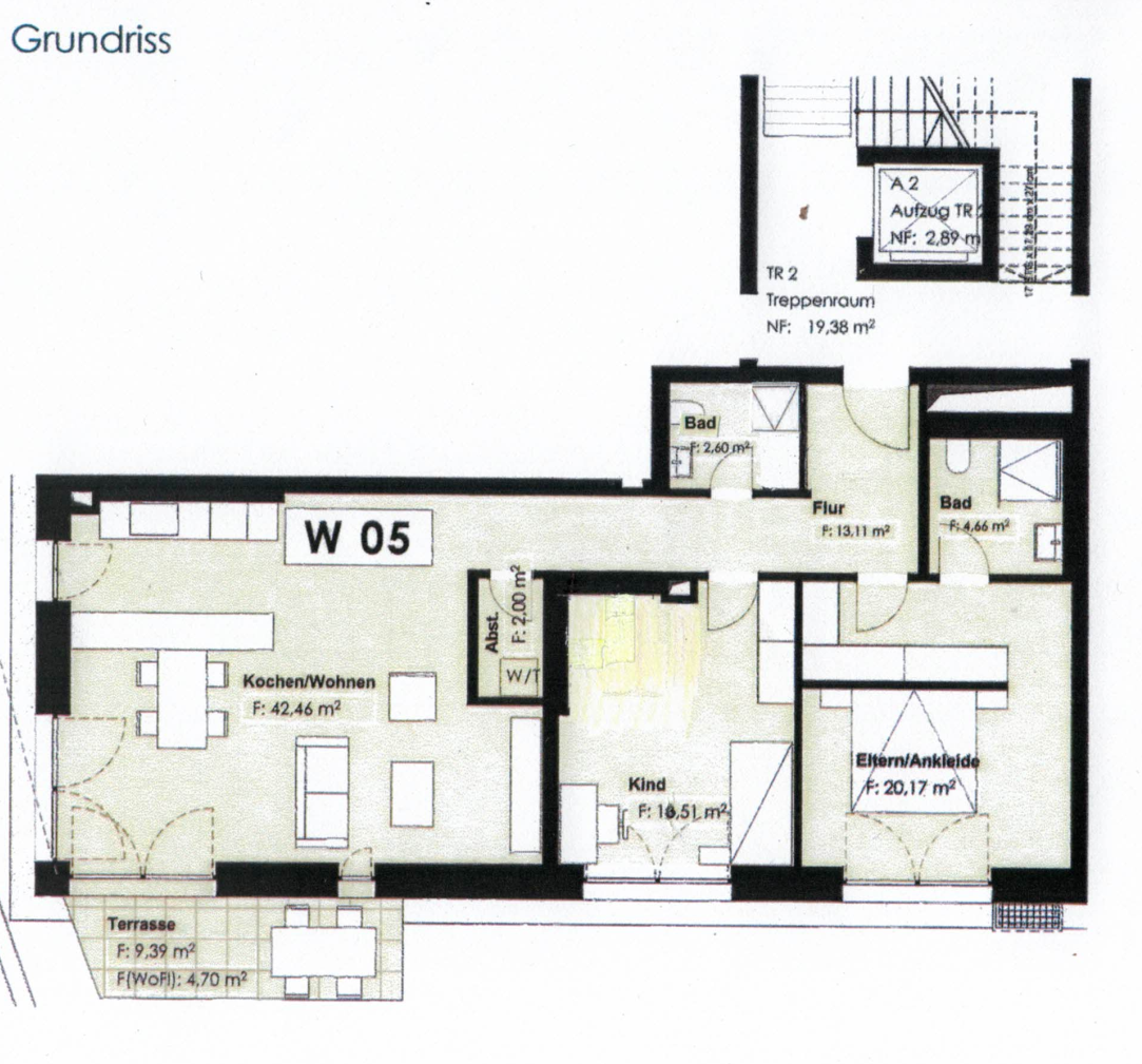 Wohnung zum Kauf provisionsfrei 540.000 € 3 Zimmer 106,9 m²<br/>Wohnfläche Euren 2 Trier 54294