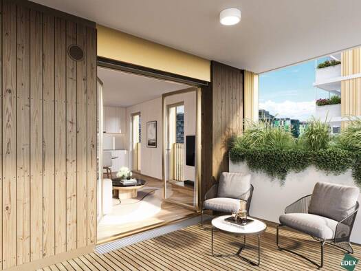 Wohnung zum Kauf - Erstbezug 370.000 € 2 Zimmer 43,7 m² 2. Geschoss Wien 1030