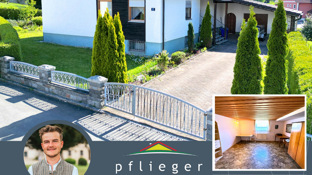 Freistehendes Einfamilienhaus mit großem Gartenparadies