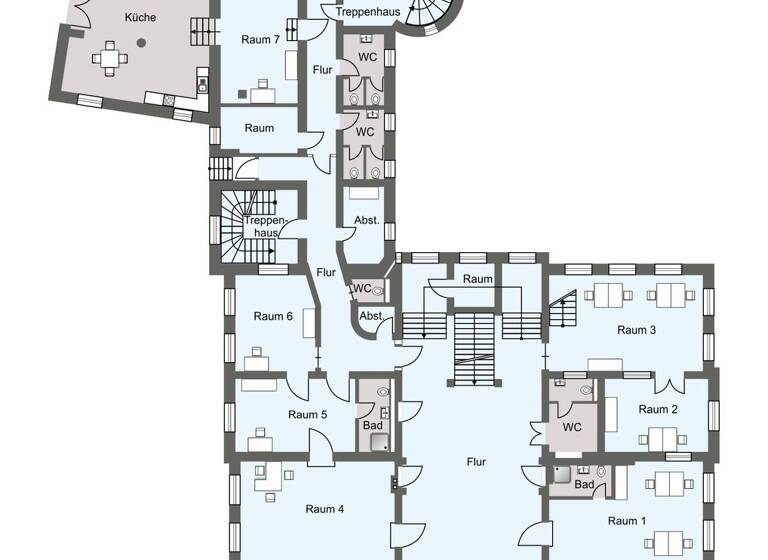 Schloss zum Kauf 3.300.000 € 25 Zimmer 1.248 m² 77.150 m² Grundstück frei ab sofort Audigast Groitzsch 04539