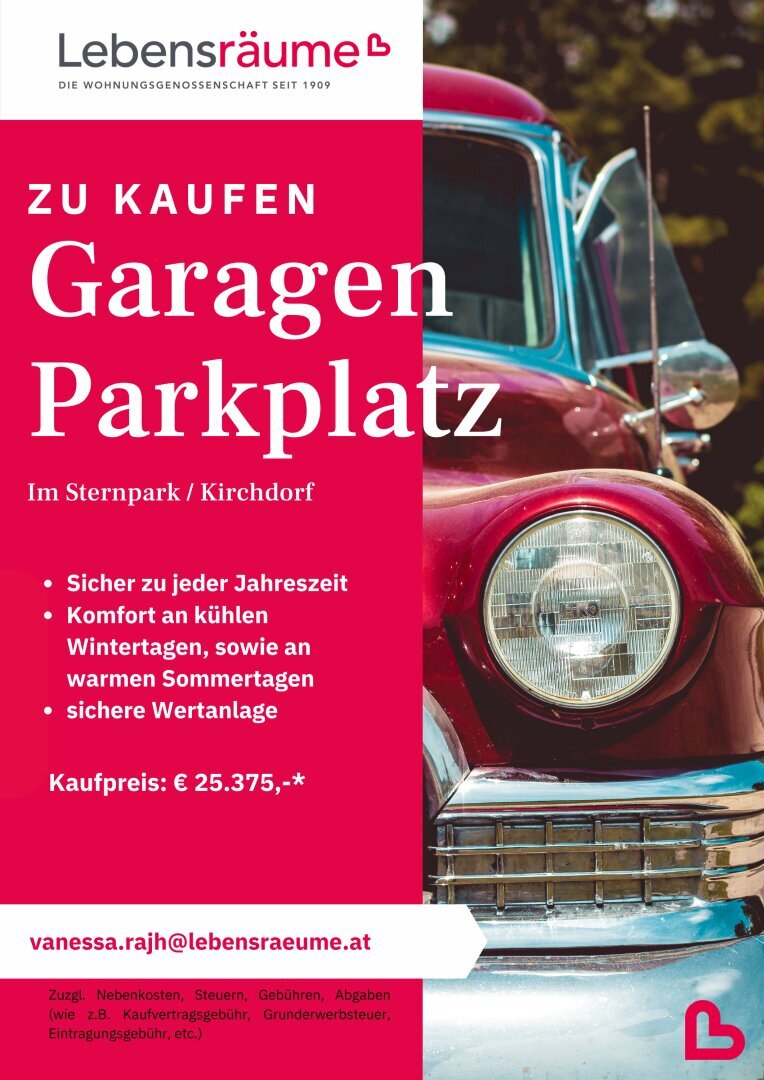 Garage/Stellplatz zum Kauf 25.375 € Kirchdorf an der Krems 4560