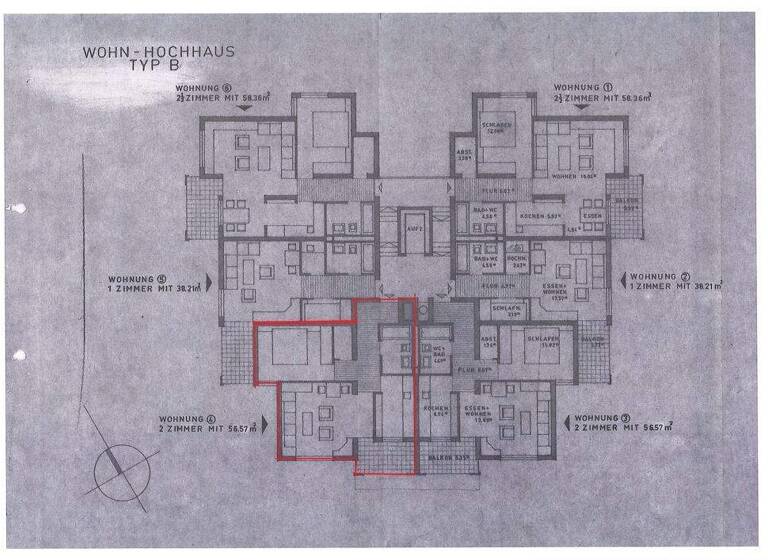 Wohnung zum Kauf 189.000 € 2 Zimmer 51,1 m² Radolfzell Radolfzell am Bodensee 78315