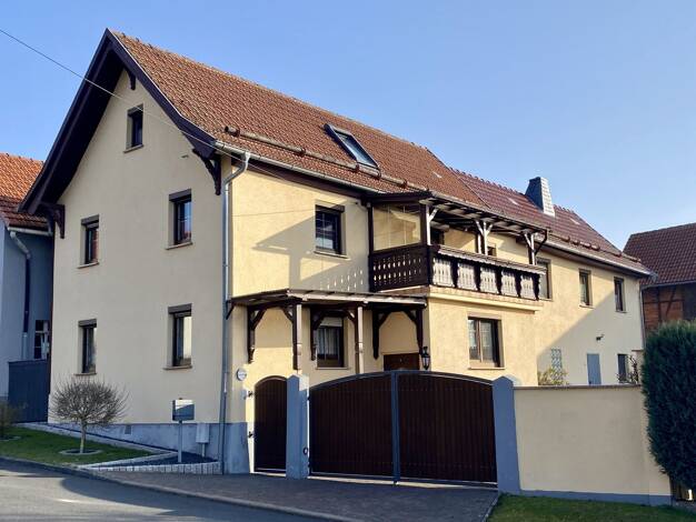 Einfamilienhaus zum Kauf 169.000 € 7 Zimmer 164 m² 1.014 m² Grundstück frei ab sofort Ütteroda Krauthausen 99819