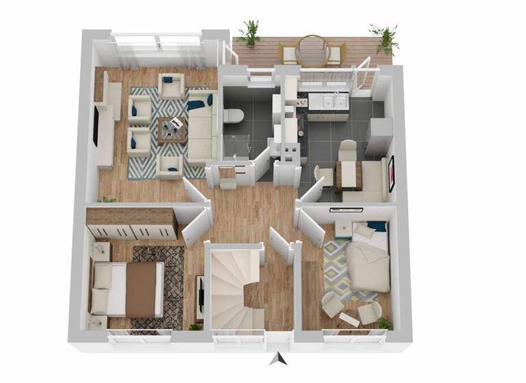 Mehrfamilienhaus zum Kauf 429.000 € 6 Zimmer 150 m² 911 m² Grundstück frei ab 01.04.2026 Glane Bad Iburg / Glane 49186