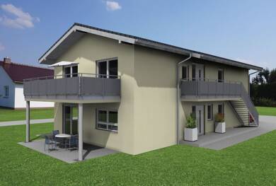 Wohnung zur Miete - Erstbezug 1.800 € 5 Zimmer 115 m² Geschoss 1/1 frei ab 01.09.2025 Grünkraut Grünkraut 88287