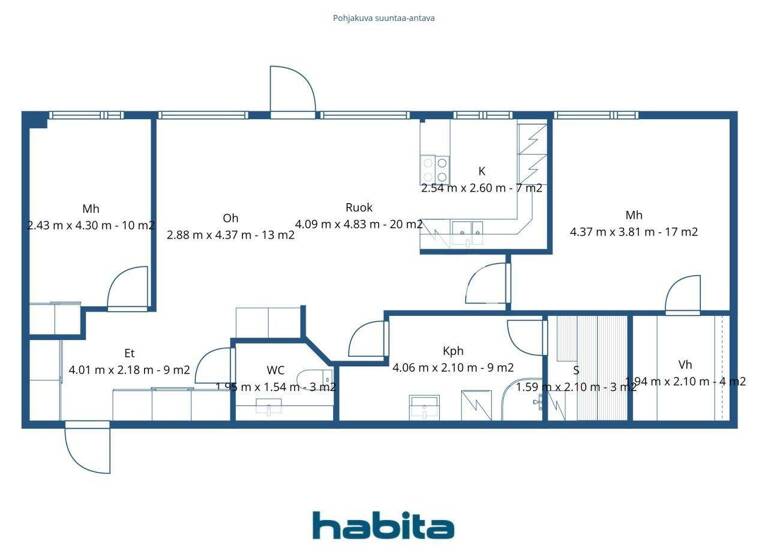 Studio zum Kauf 278.000 € 3 Zimmer 85,5 m² 1. Geschoss Puolukkapolku 2 Porvoo 06100