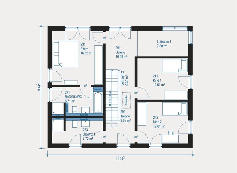 Villa zum Kauf 586.469 € 4 Zimmer 166,7 m² 456 m² Grundstück Styrum Mülheim an der Ruhr 45476