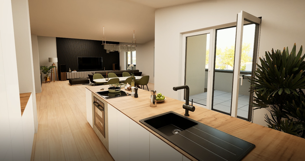 Wohnung zum Kauf provisionsfrei 1.107.000 € 3,5 Zimmer 176 m² Dachgeschoss, 2. Geschoss frei ab sofort Bad Krozingen Bad Krozingen 79189