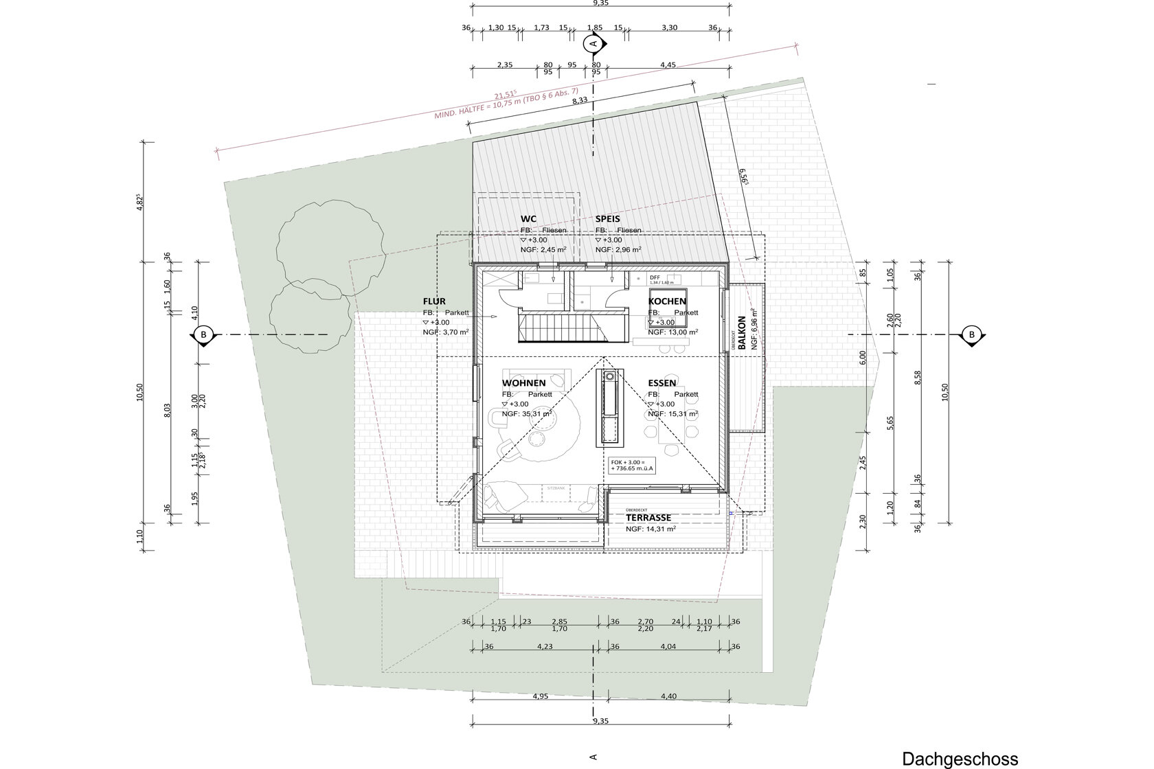 Grundstück zum Kauf 1.250.000 € 488 m²<br/>Grundstück OBERNDORF 6372