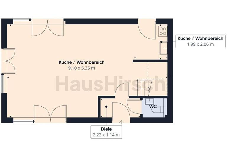 Doppelhaushälfte zum Kauf - Erstbezug 599.000 € 4 Zimmer 91 m² 648 m² Grundstück Schenefeld 22869