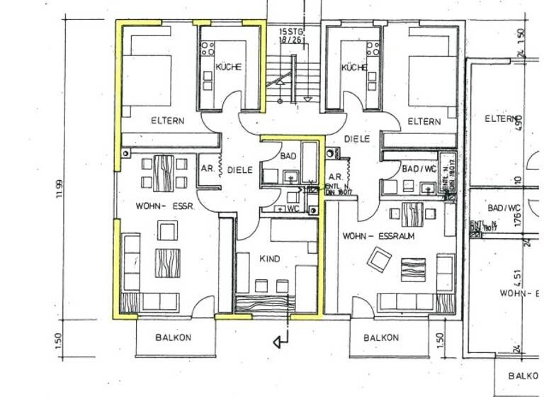 Wohnung zum Kauf 240.000 € 3 Zimmer 72 m² Flurstraße 38 Lauf 91207