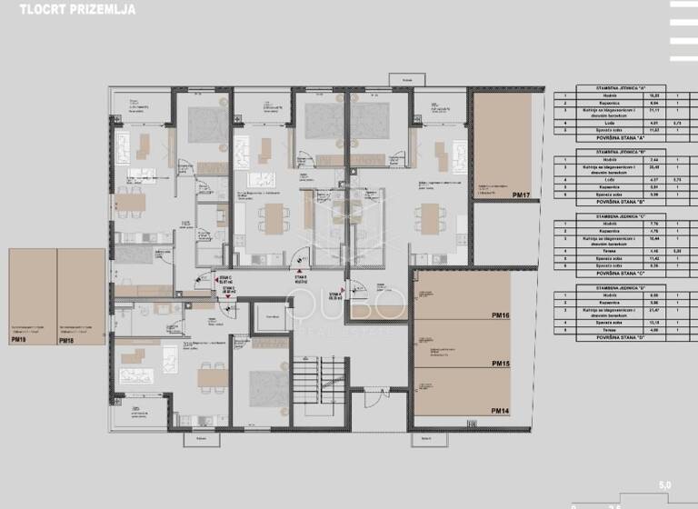 Wohnung zum Kauf 241.016 € 2 Zimmer Porec 52440