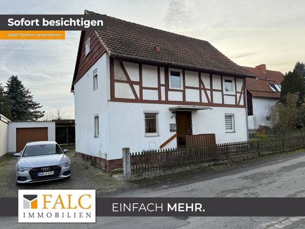 Einfamilienhaus zum Kauf 199.000 € 7 Zimmer 135 m² 1.503 m² Grundstück Bösinghausen Waake 37136