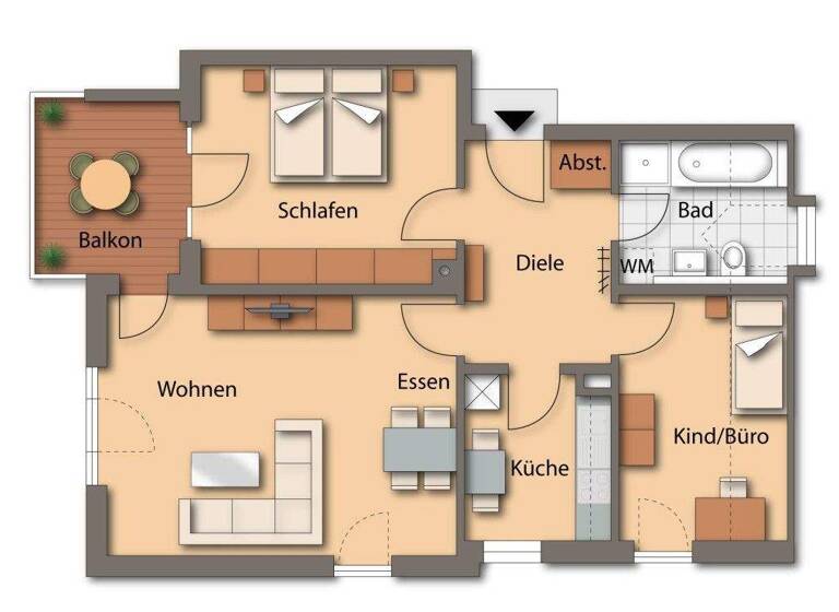 Wohnung zum Kauf 295.000 € 3 Zimmer 77,8 m² Neumarkt 92318