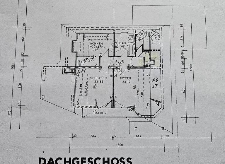 Wohnung zur Miete 1.500 € 2 Zimmer 87 m² Geschoss 1/2 frei ab sofort Eichenau 82223