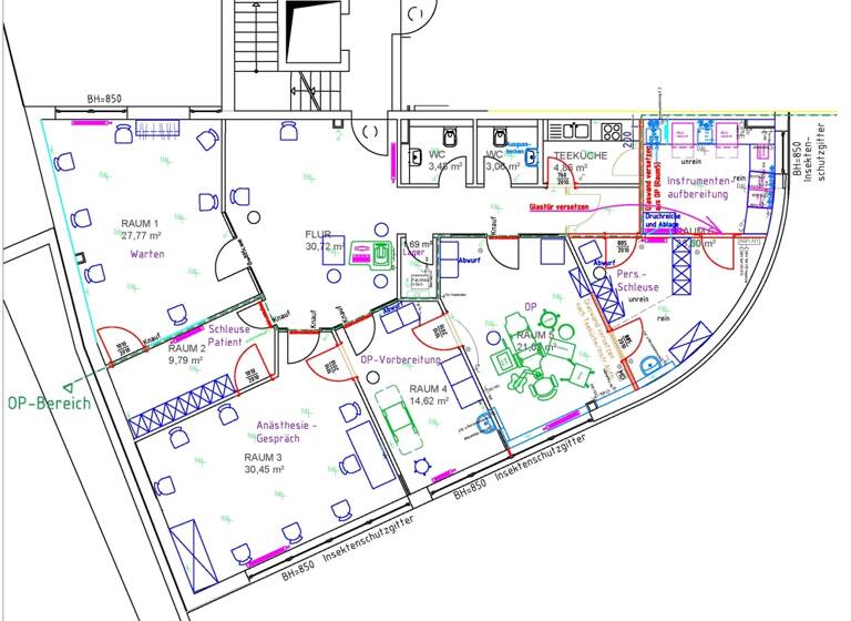 Bürogebäude zur Miete - Erstbezug 8,52 € 176,1 m² Bürofläche Magazinstraße 19 Innenstadt Zwickau 08056