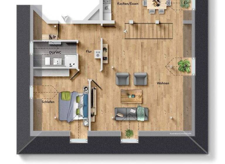 Maisonette zum Kauf 495.000 € 3 Zimmer 123,9 m² 3. Geschoss Kempten 87435