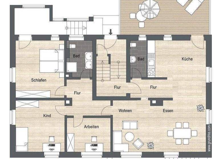 Wohnung zur Miete - Erstbezug 2.385 € 4 Zimmer 144,3 m² EG frei ab 01.08.2026 Bühlau/Weißer Hirsch Dresden 01324