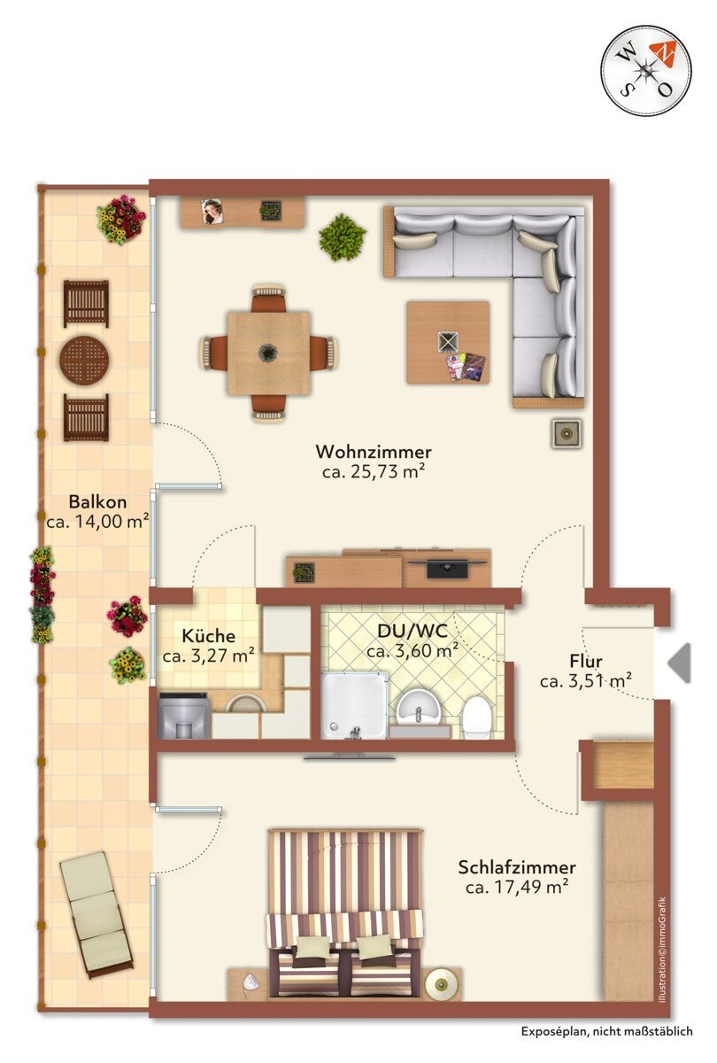 Wohnung zum Kauf 190.000 € 2 Zimmer 60,6 m²<br/>Wohnfläche Unterschleißheim Unterschleißheim 85716