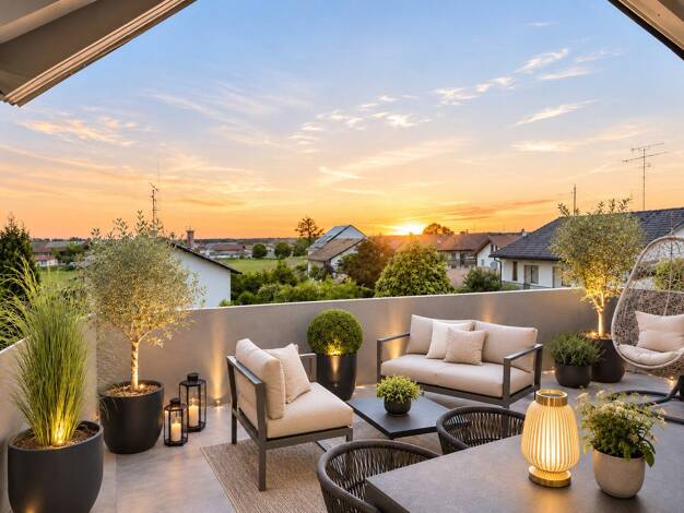 Penthouse zum Kauf provisionsfrei 1.100.000 € 4 Zimmer 174,2 m² 2. Geschoss Egmating Egmating 85658