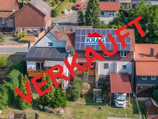 Einfamilienhaus zum Kauf 99.000 € 10 Zimmer 265 m² 875 m² Grundstück Weipoltshausen Lohra 35102