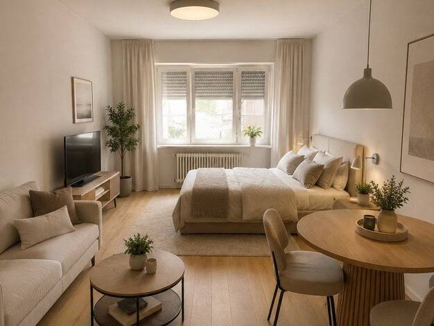 Studio zum Kauf provisionsfrei 150.000 € 1 Zimmer 33 m² EG frei ab 01.09.2026 Seuffertstraße 10 Steinbühl Weiterer Innenstadtgürtel Süd 90443