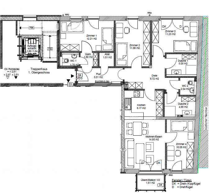 Wohnung zum Kauf 790.000 € 5 Zimmer 100 m²<br/>Wohnfläche 1.<br/>Geschoss Bräuhausgasse 3 Markt Schwaben 85570