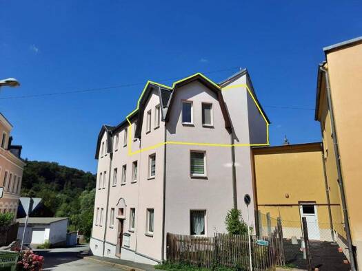 Wohnung zur Miete 295 € 3 Zimmer 62 m² 1. Geschoss frei ab sofort Rödelstraße 2 Elsterberg 07985