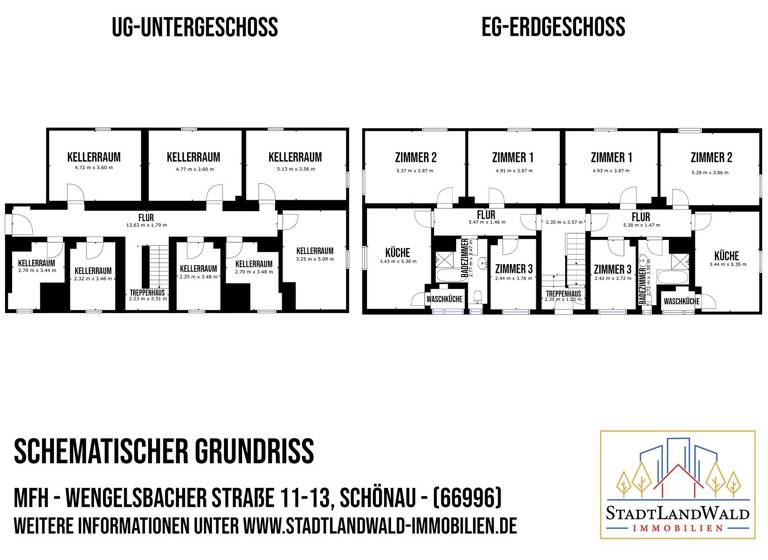 Sonstiges zum Kauf als Kapitalanlage geeignet 365.000 € 656 m² 2.410 m² Grundstück Wengelsbacher Straße 11 Schönau Schönau (Pfalz) 66996