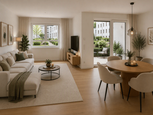 Wohnung zur Miete 1.130 € 2 Zimmer 65,2 m² Geschoss EG/4 frei ab sofort Herbert-Belser-Ring 2 Hochstadt Maintal 63477