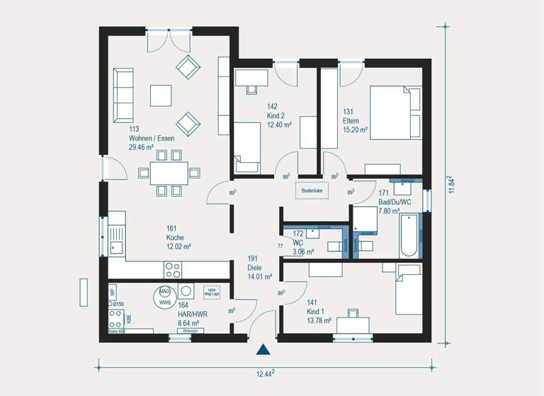 Bungalow zum Kauf 431.900 € 4 Zimmer 116,4 m² 680 m² Grundstück Michelstadt 64720