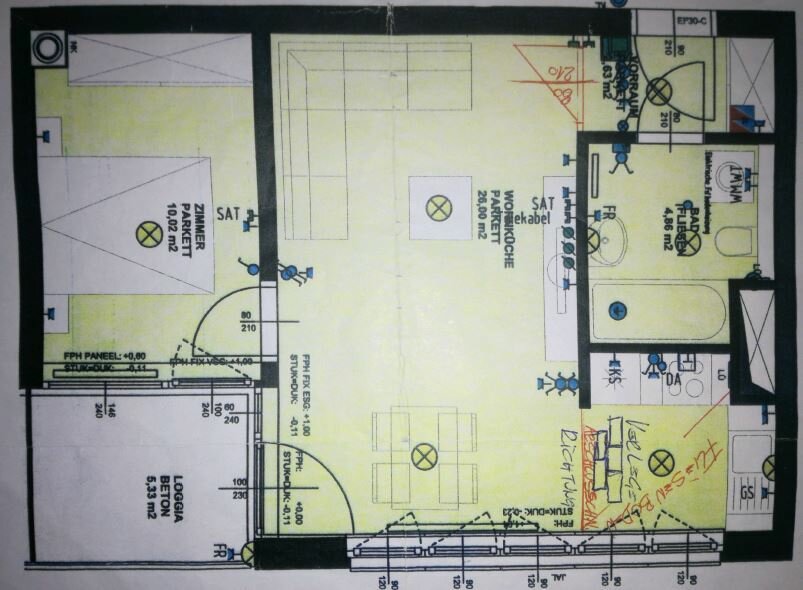 Studio zur Miete 1.029 € 2 Zimmer 43,5 m²<br/>Wohnfläche 5.<br/>Geschoss 01.02.2025<br/>Verfügbarkeit Wien 1020