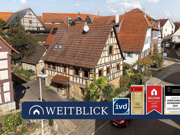 Einfamilienhaus zum Kauf 215.000 € 5 Zimmer 84,5 m² 365 m² Grundstück Rielingshausen Marbach am Neckar 71672