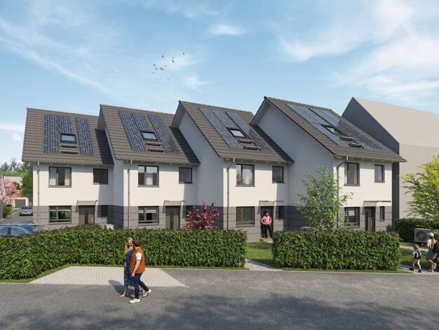 Reihenendhaus zum Kauf - Erstbezug provisionsfrei 489.900 € 4 Zimmer 126 m² 199 m² Grundstück Rondorf Köln Alt-Meschenich 50997