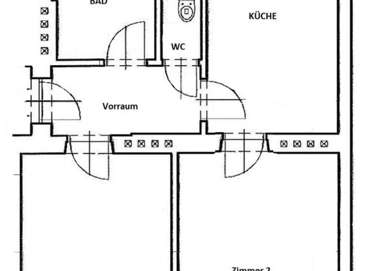 Wohnung zur Miete 596 € 2 Zimmer 73,4 m² 2. Geschoss Niesenbergergasse 75 Gries Graz 8020